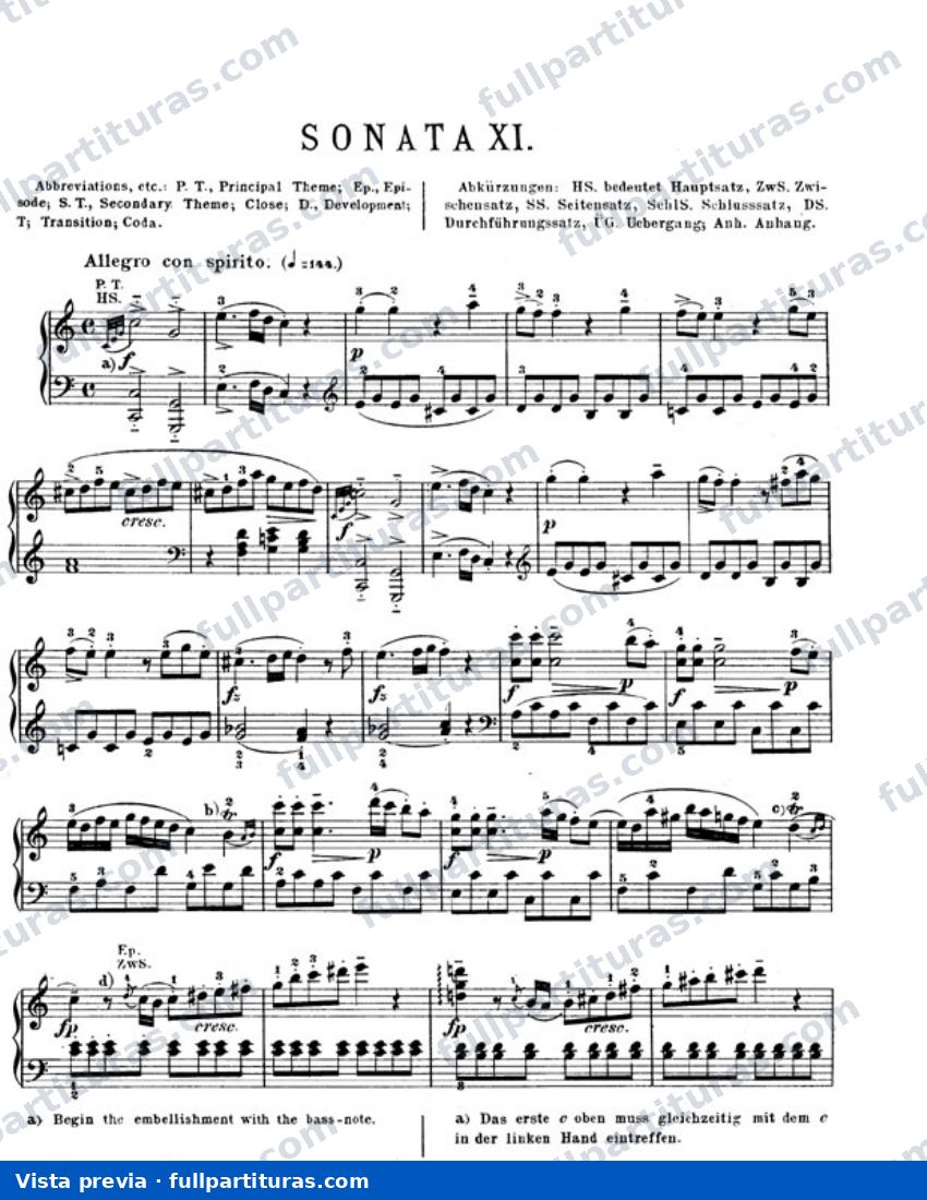 Sonata KV 309 — preview