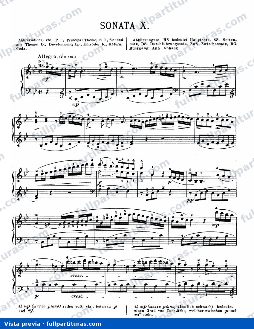 Sonata KV 333 — preview