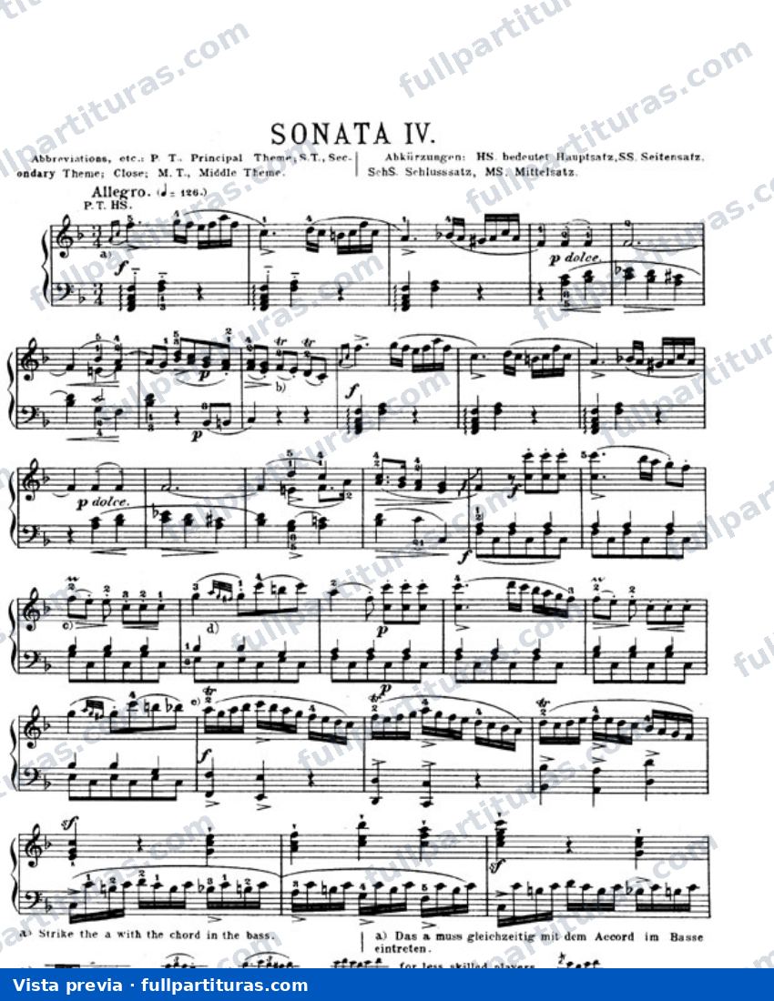 Sonata KV 547 — preview