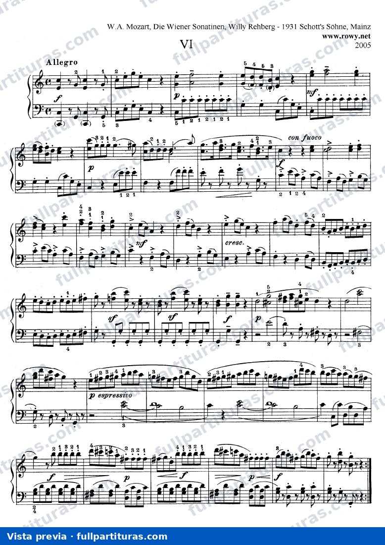 Sonatina 6 — preview