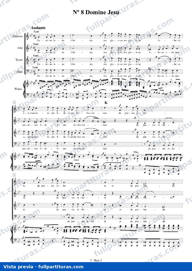 Domine Jesu — preview