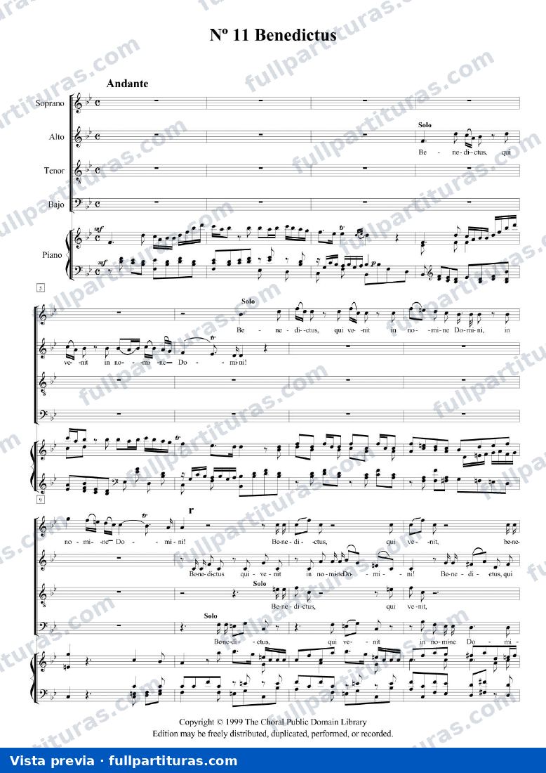 Benedictus — preview