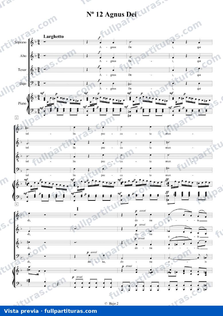 Agnus Dei — preview