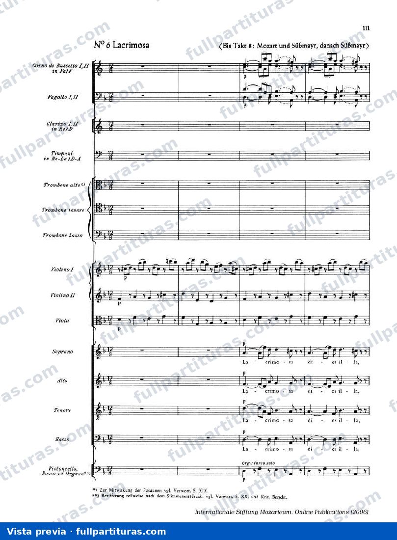 Lacrimosa — preview