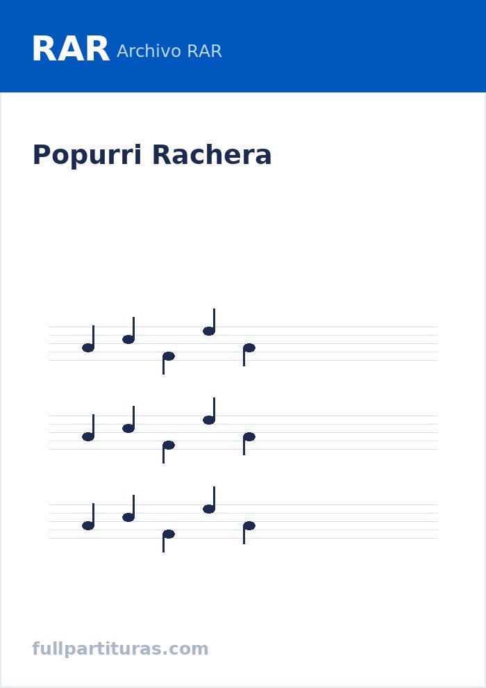 Popurri Rachera — предварительный просмотр