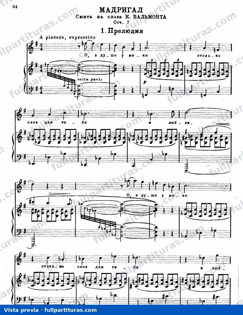 5 Canciones, Op.7 — preview