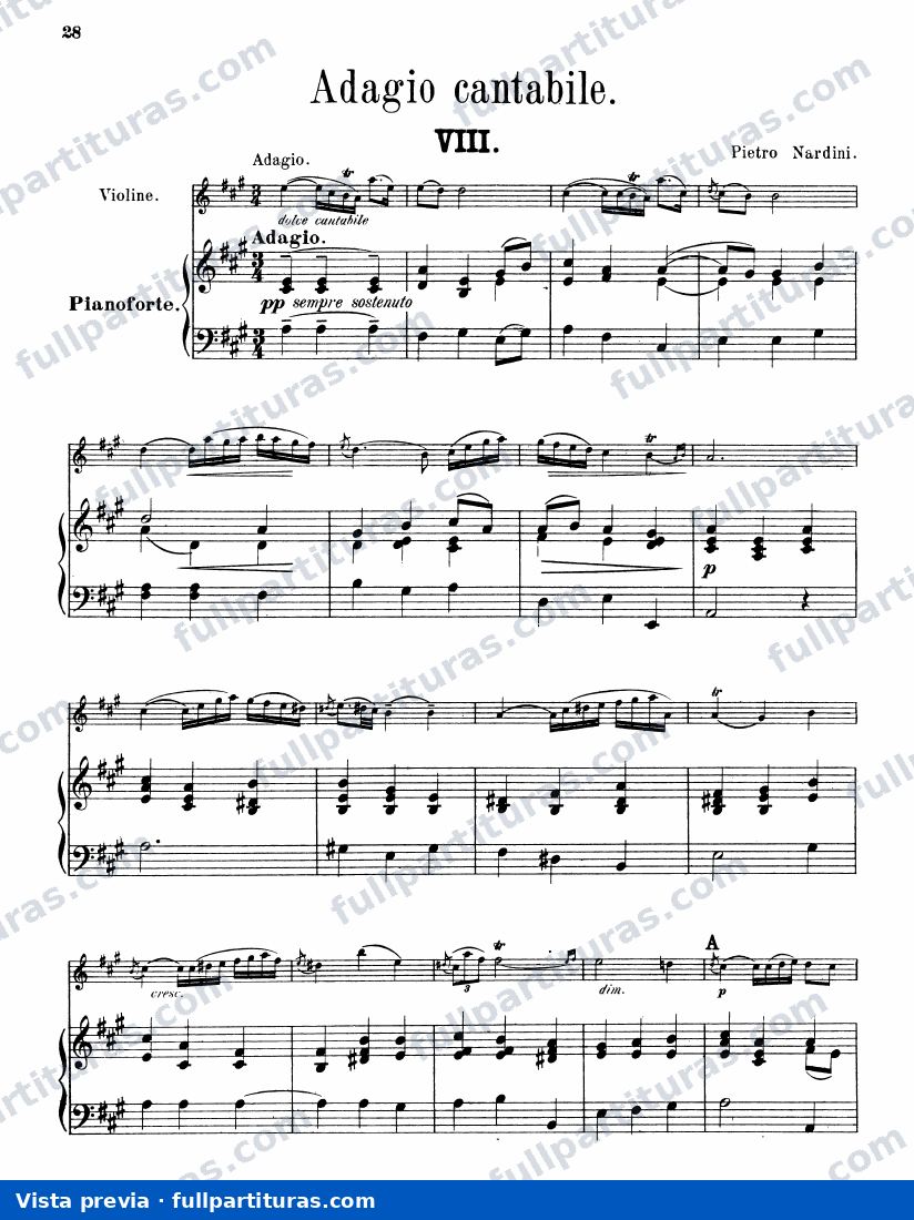 Violín y piano — preview