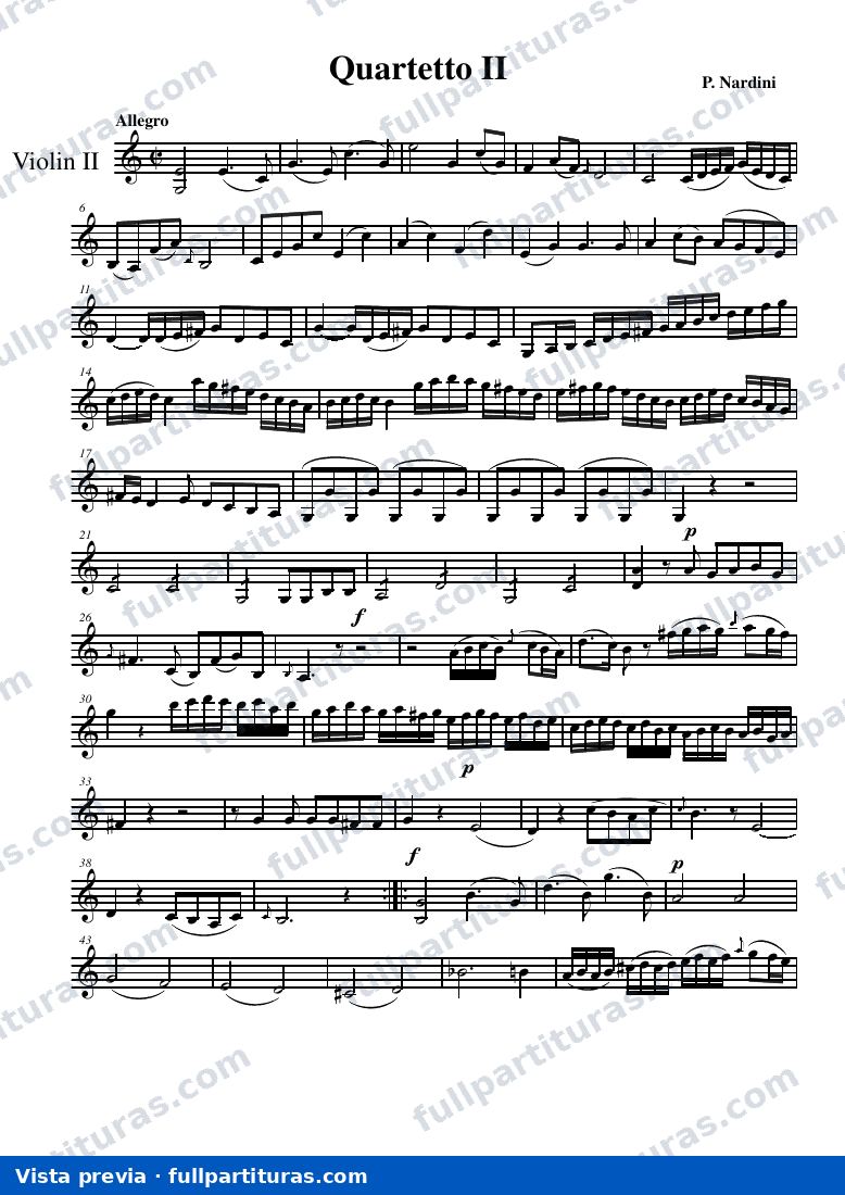 Violín 2 — preview