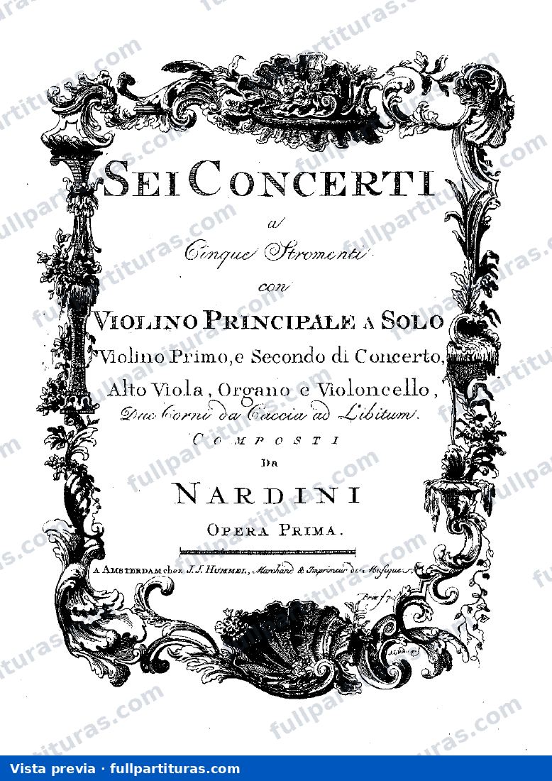 Violín solista — preview