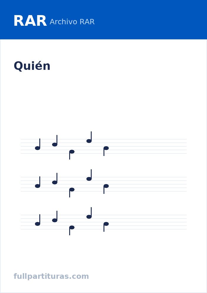 Quién — предварительный просмотр