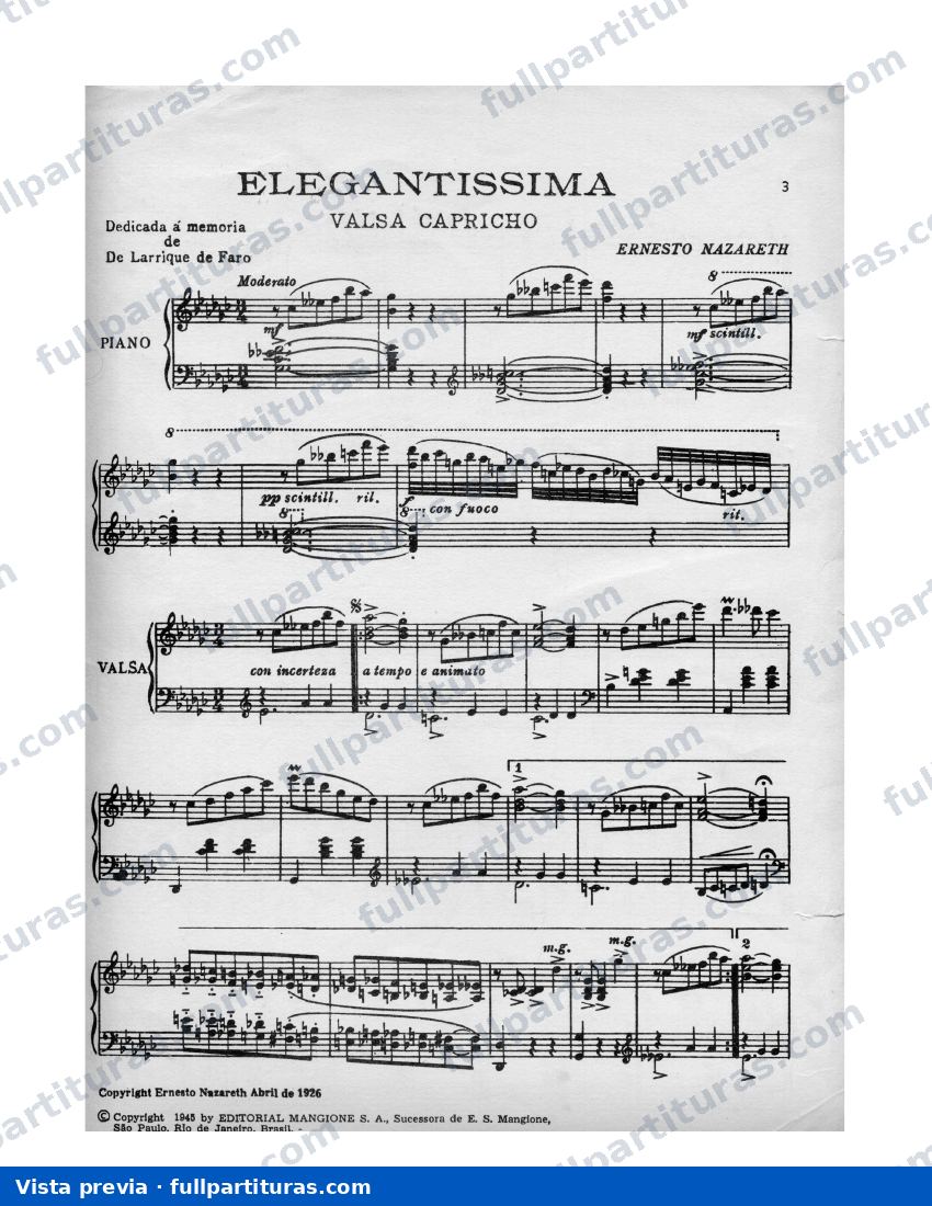 Elegantissima — preview