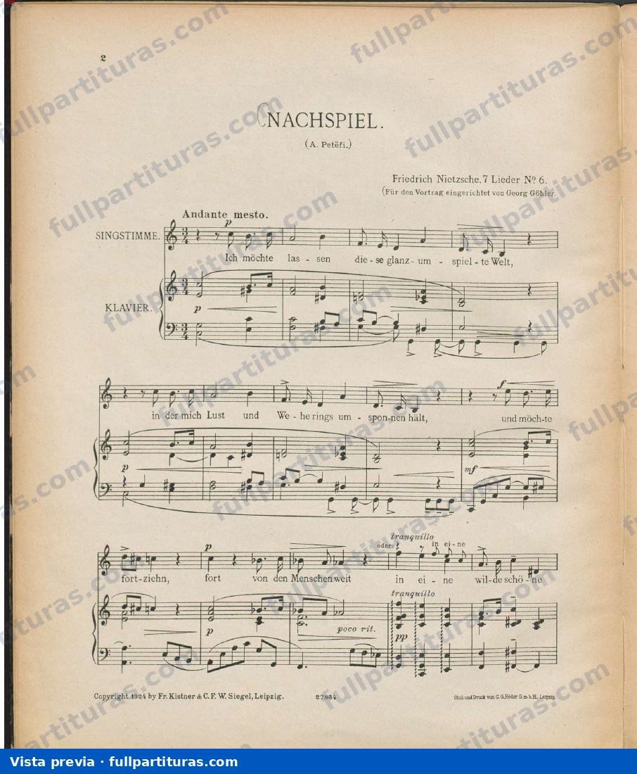 Nachspiel — preview