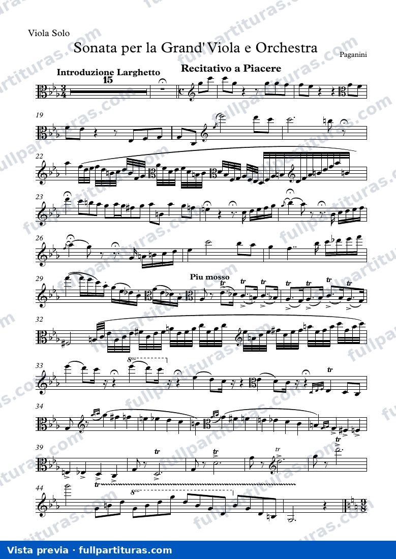 parte solista — preview