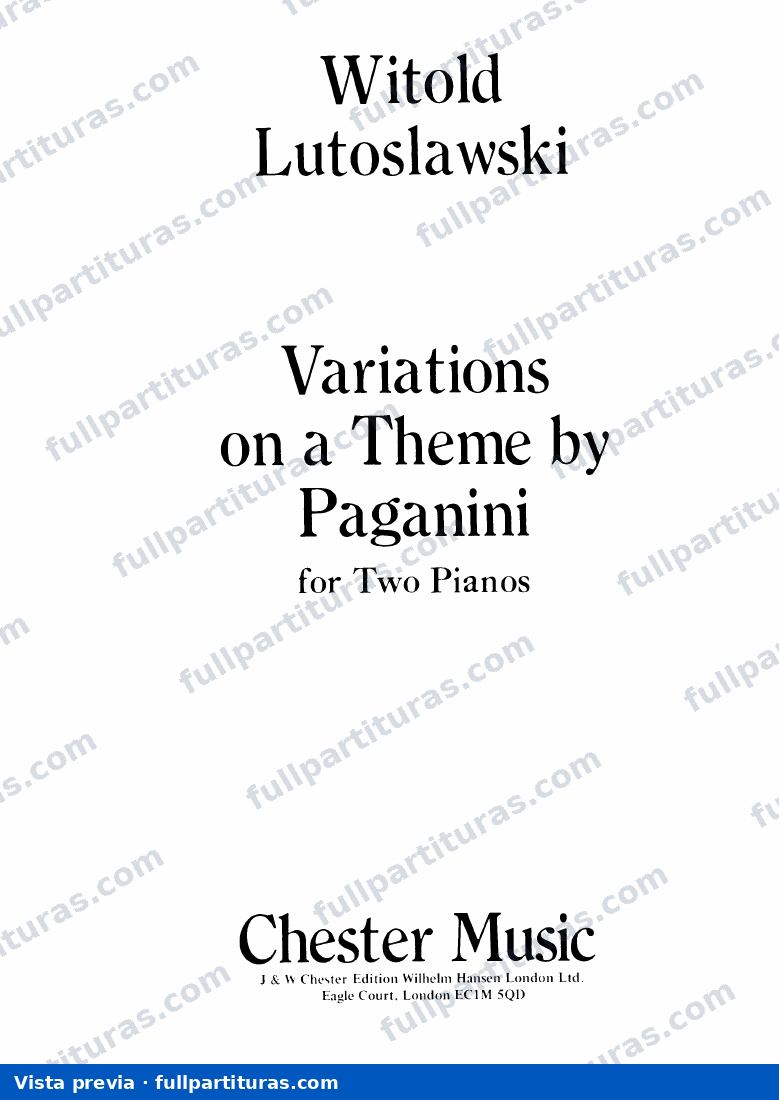 Variaciones sobre un tema de Paganini — preview