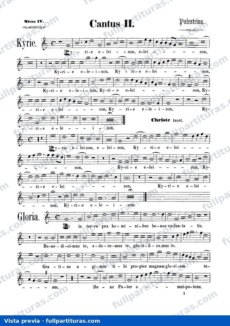 :  Cantus II — vista previa