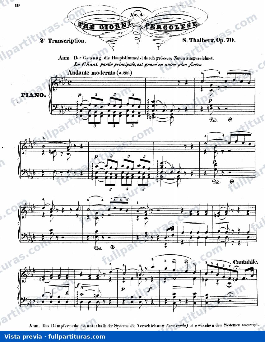 Tre giorni Op. 70 Nº 2 — preview