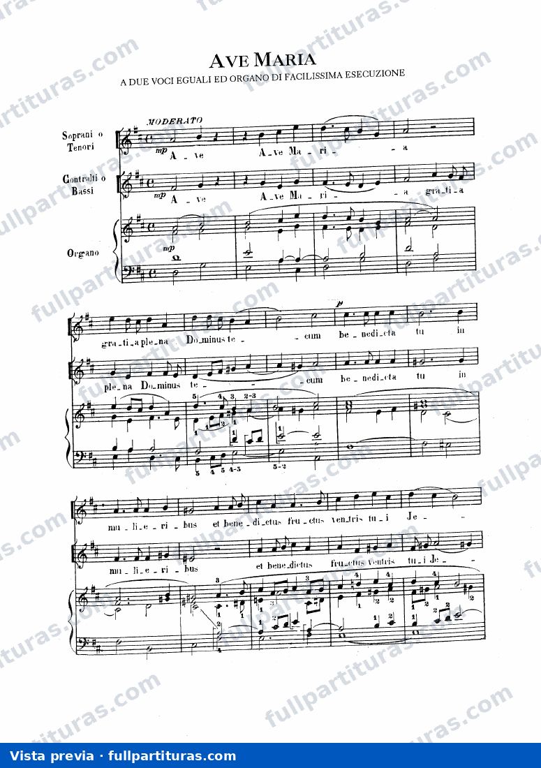 Ave Maria — preview