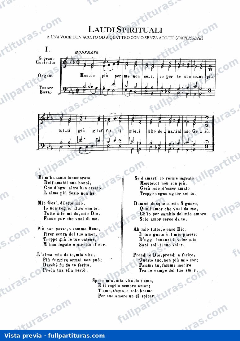 Laude Spirituali — preview