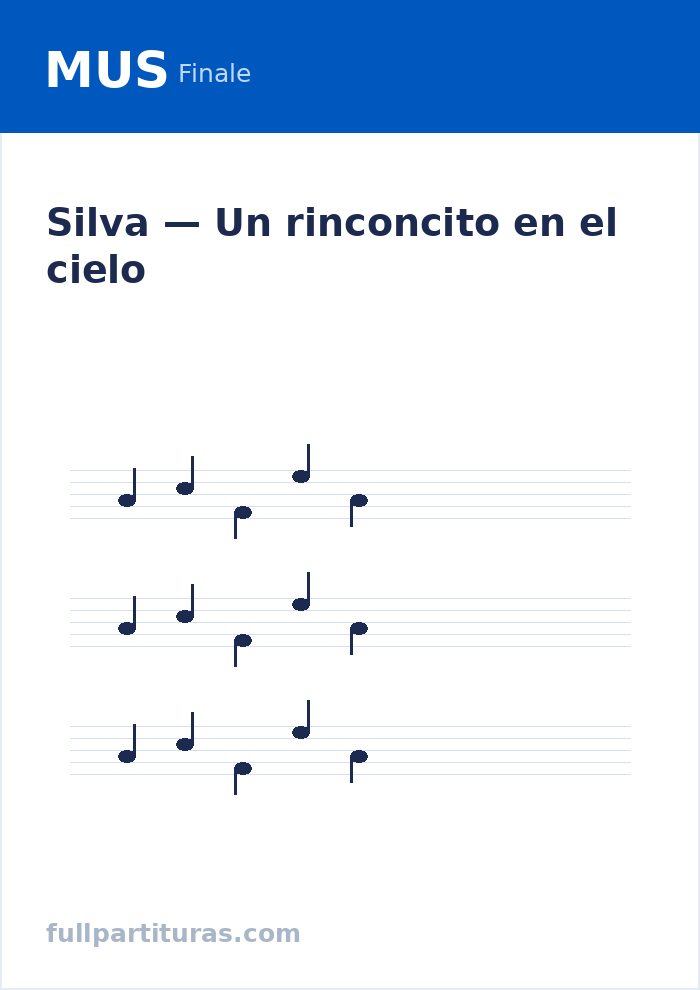 Un rinconcito en el cielo — anteprima