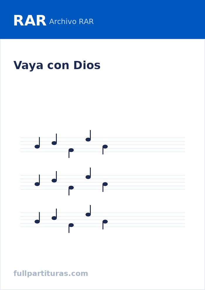 Vaya con Dios — anteprima