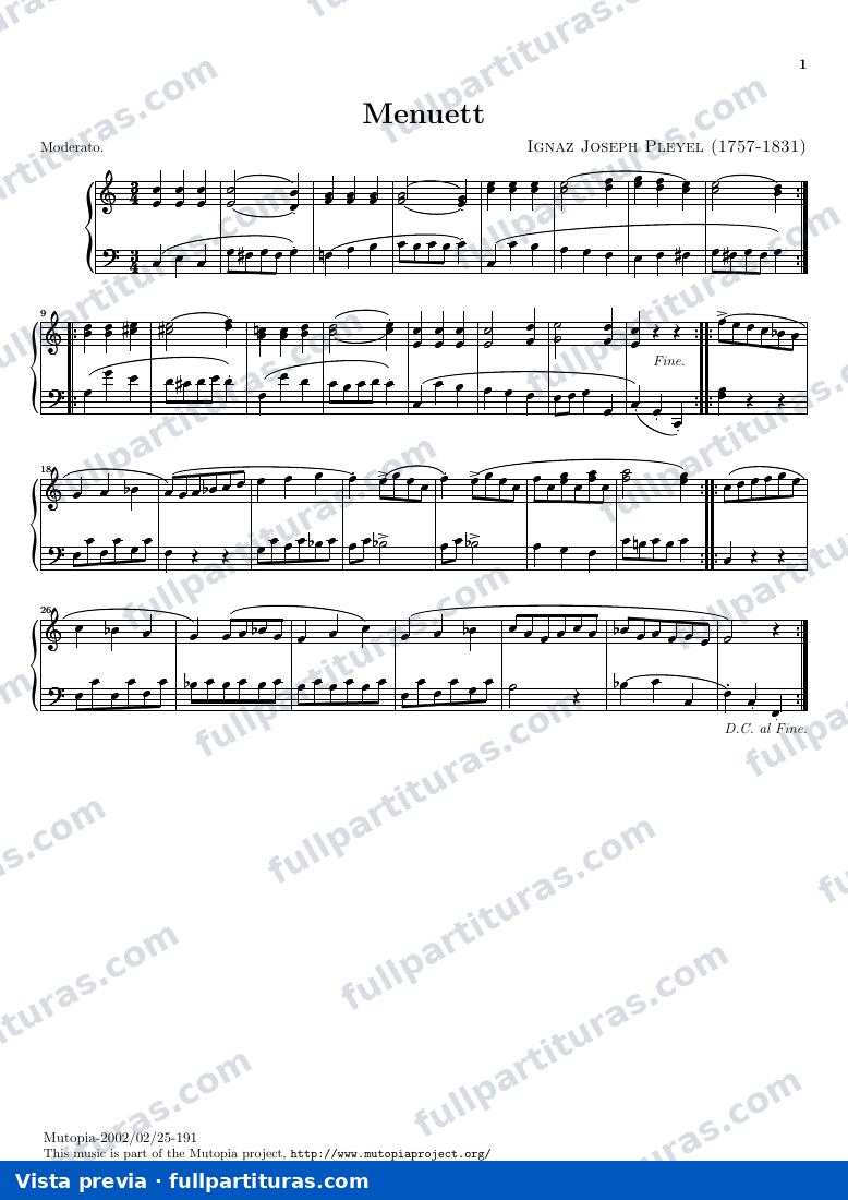 6 Tríos de cuerdas Op. 51: Minuetto — preview