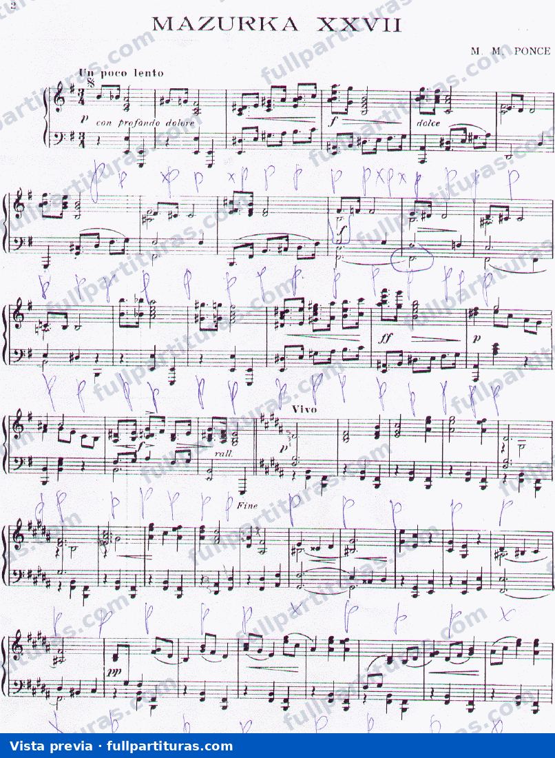 Mazurka No.27 — Vorschau