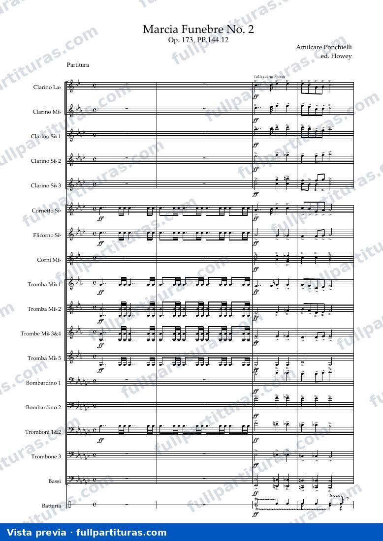 Marcia Funebre No.1, Op.172 — preview