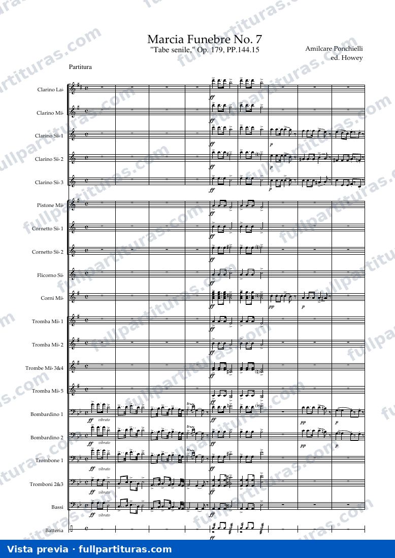 Marcia Funebre No.7, Op.179 — preview