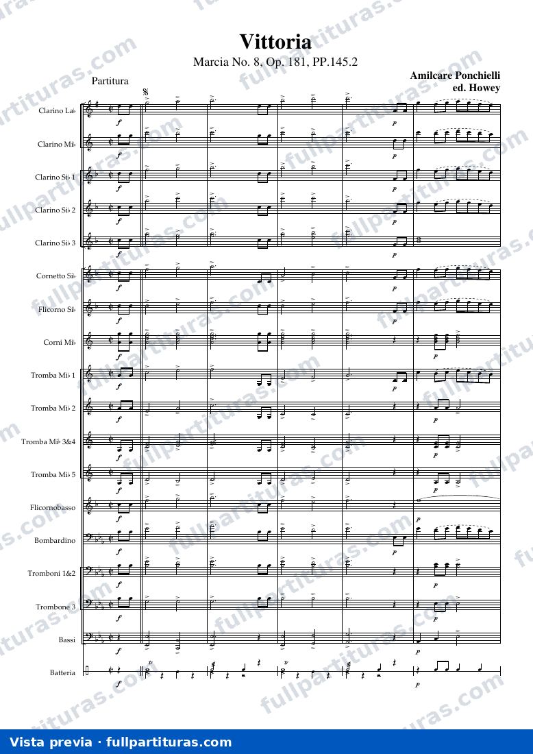 Marcia No.8, Op.181 — Vorschau