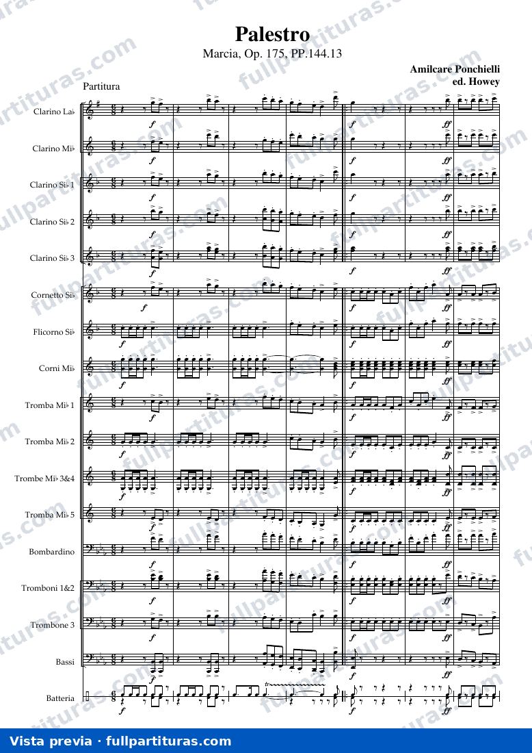 Marcia No.29, Op.175 — Vorschau