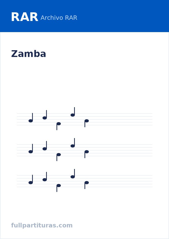 Zamba — aperçu