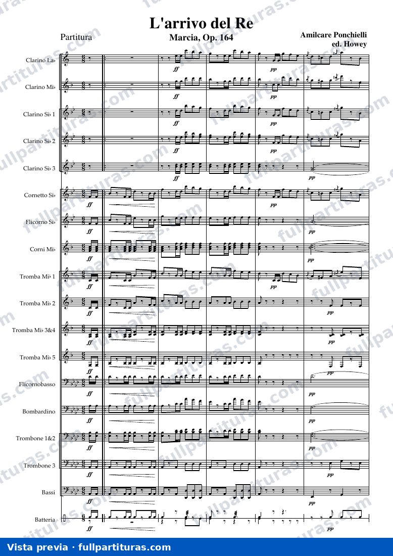 La Gioconda: L'arrivo del Re, Op.164 — preview