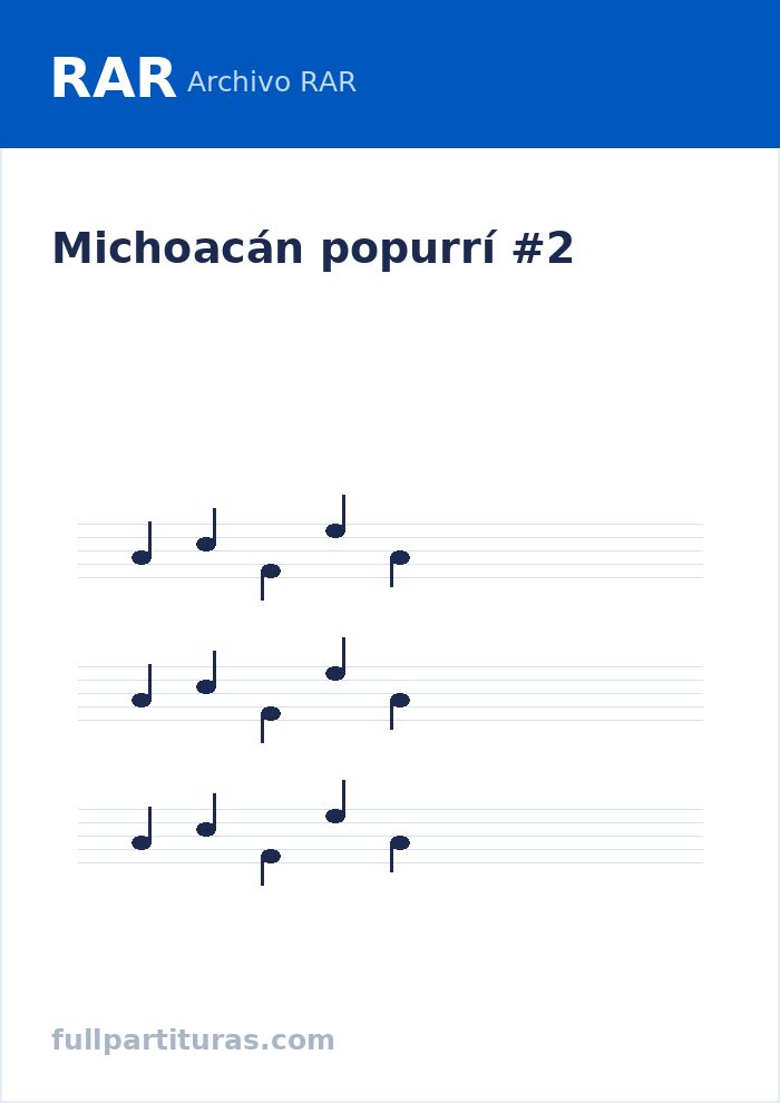 Michoacán popurrí #2 — anteprima