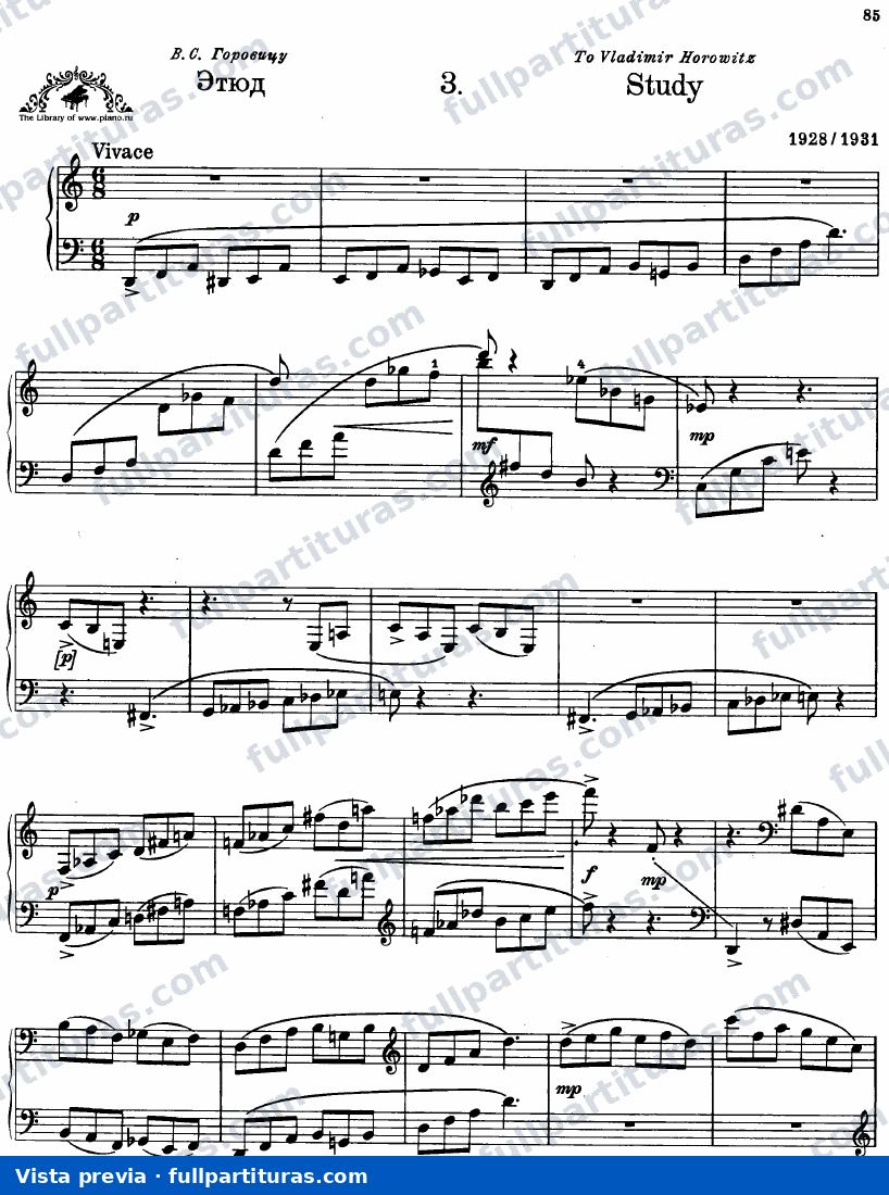 6 Piezas para Piano, Op.52 — preview
