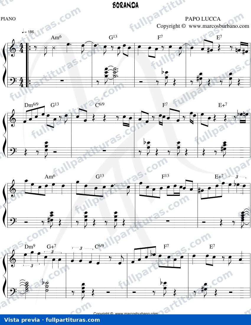 Boranda (Solo piano) — vista previa