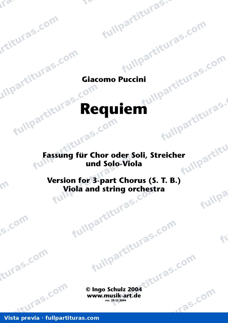 Misa de Requiem — preview