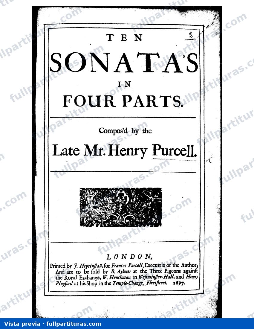 Acto III º: Diez Sonatas en cuatro partes — preview