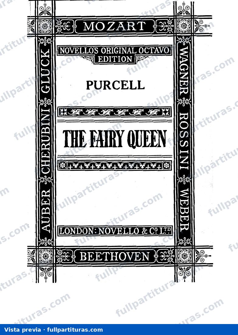 The Fairy Queen — preview