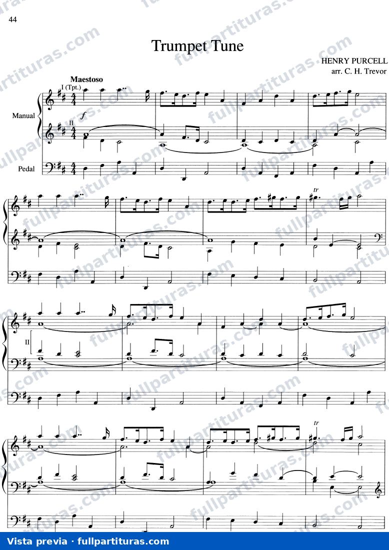 Festival Rondo de Abdelazer: Trumpet Voluntary — preview