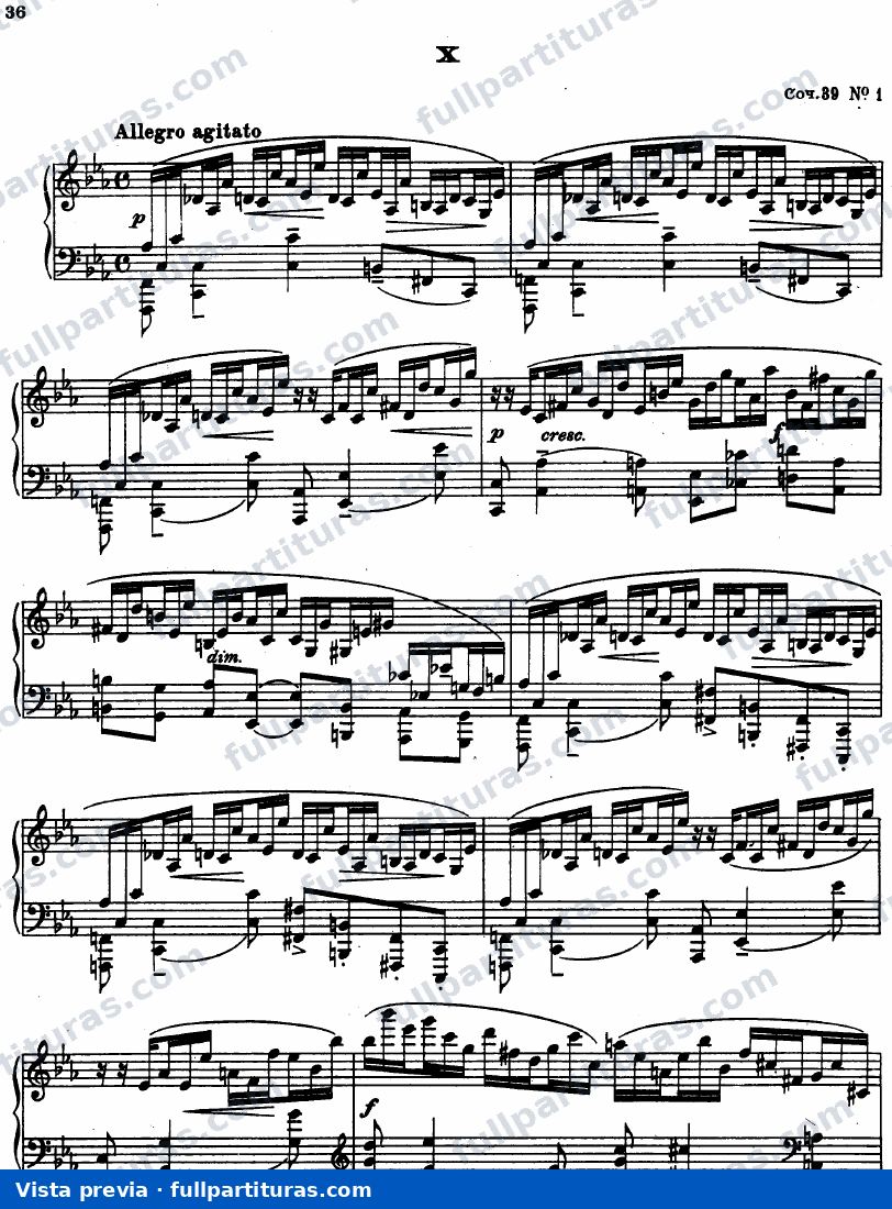 Etudes-tableaux, Op.39 — preview