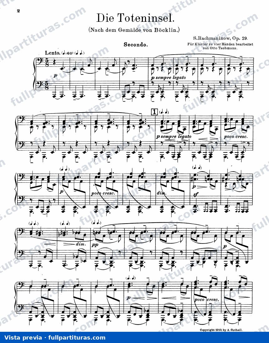 Piano 4 manos — preview