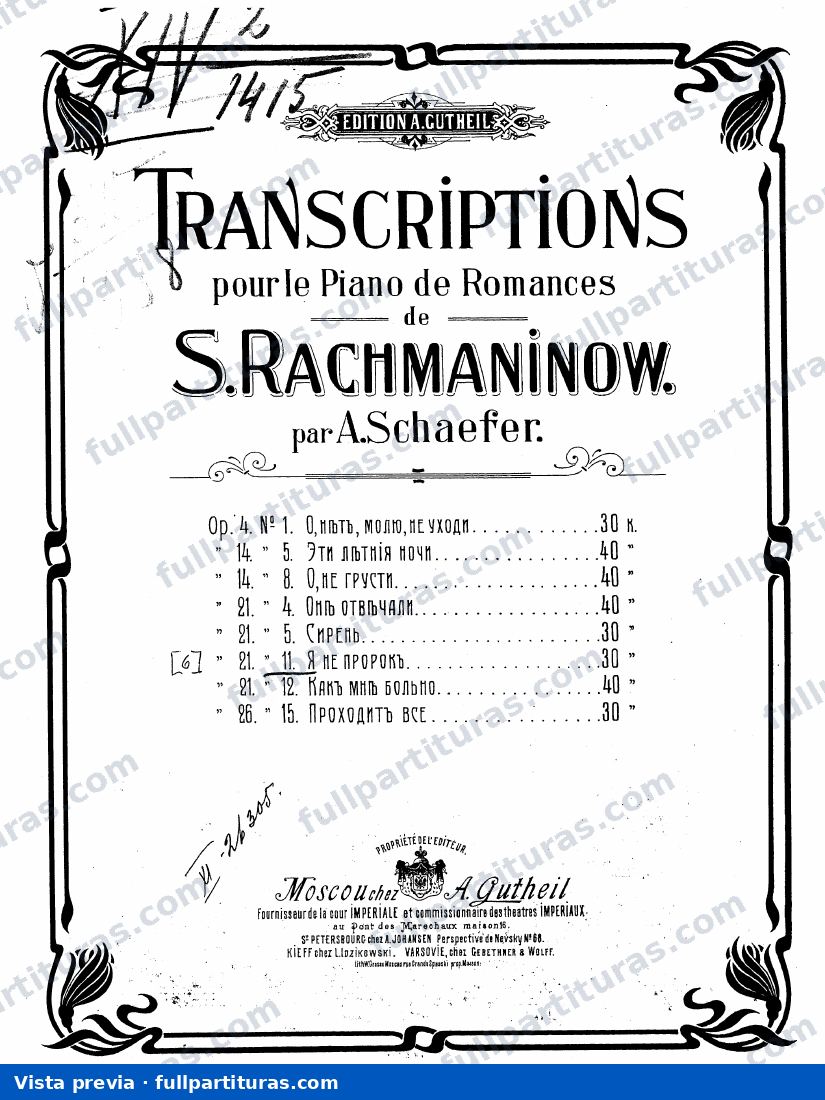 Transcrip. piano del romance 11 — preview
