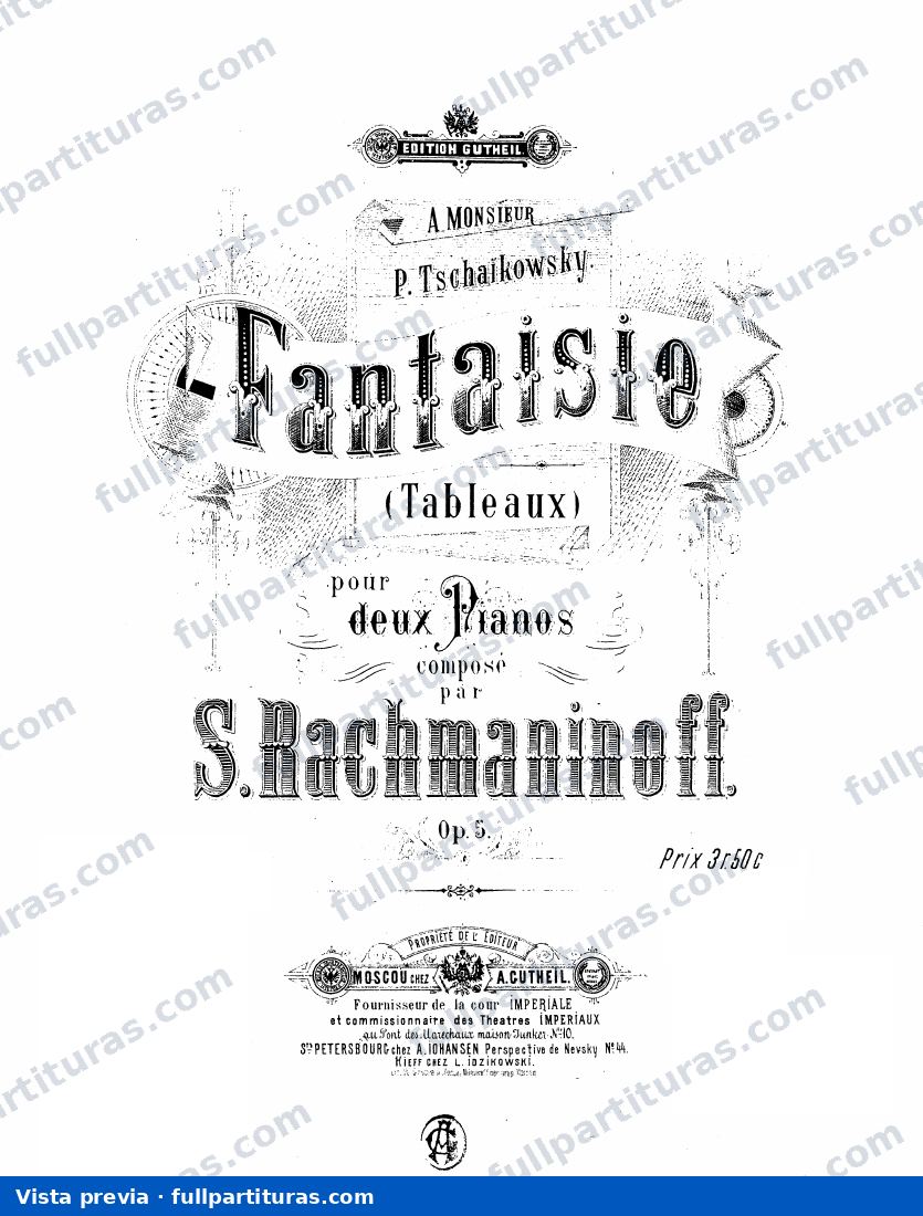 Suite No.1, Op.5 — preview