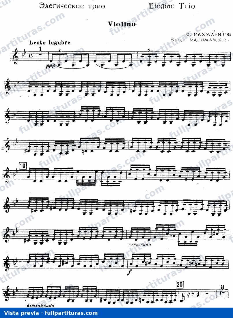 Violín — preview