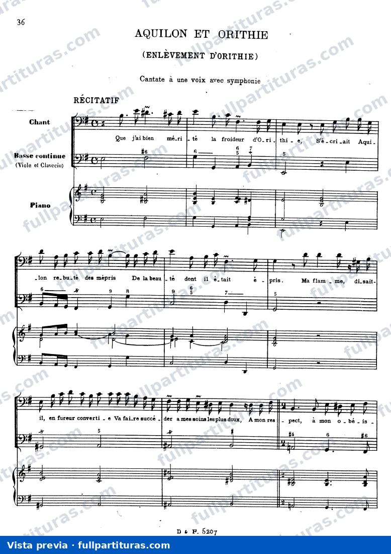 Aquilon et Orithie — preview