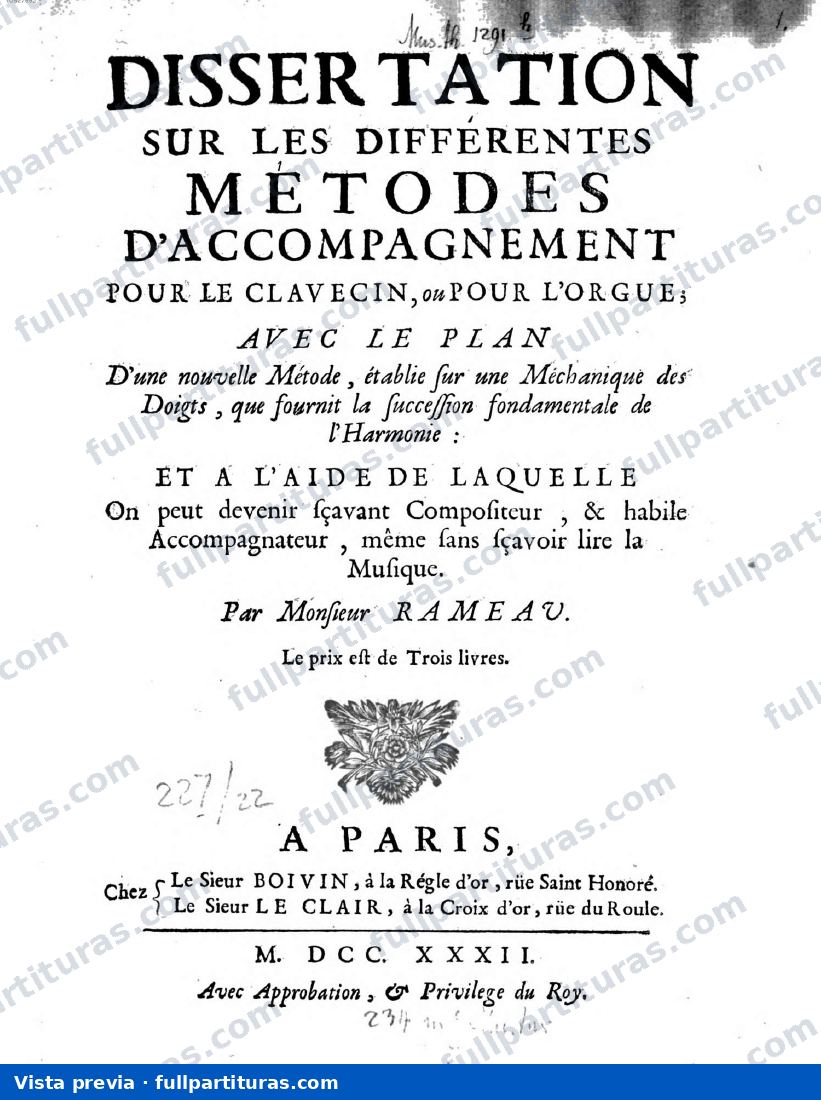 Dissertation sur les différentes métodes d'accompagnement — Vorschau