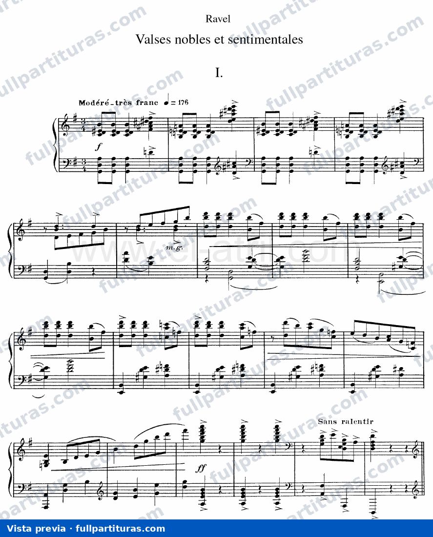 Mirois: Valses Nobles y Sentimentales — preview