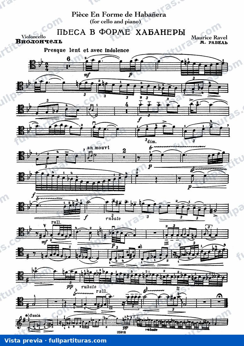 Parte del cello — preview