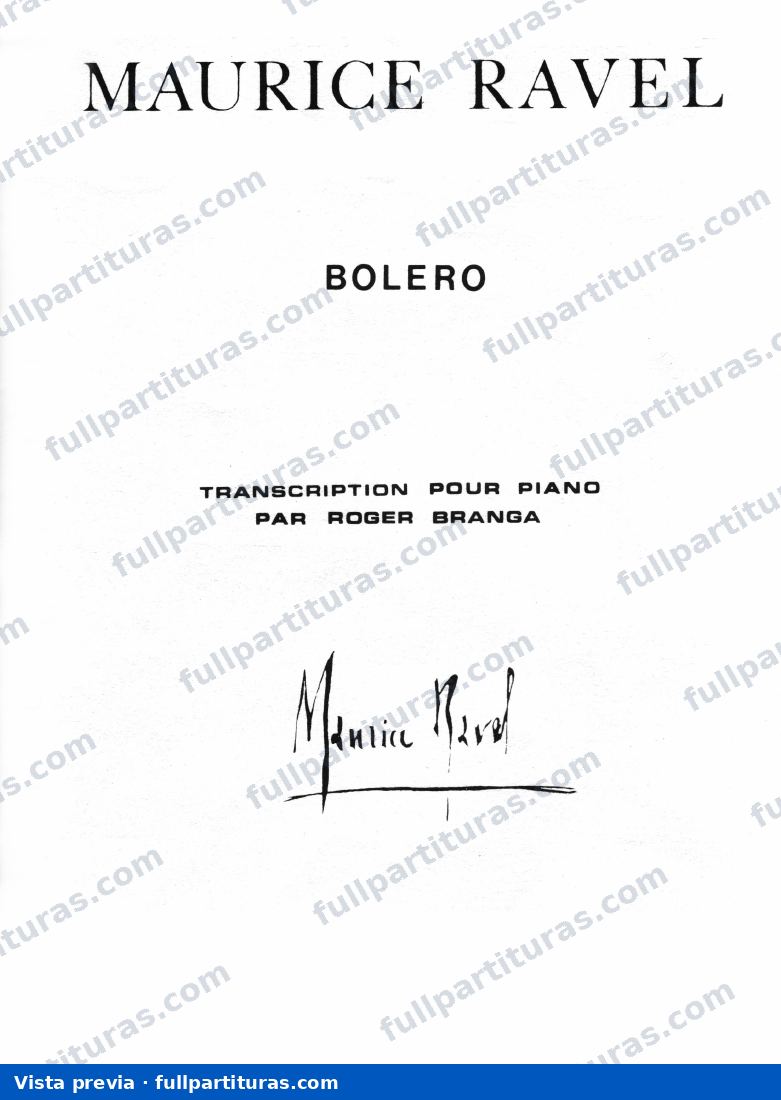 Bolero (2) — preview
