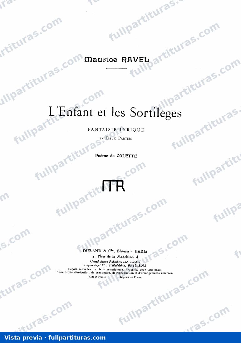 Bolero: L'enfant et les sortilèges — preview
